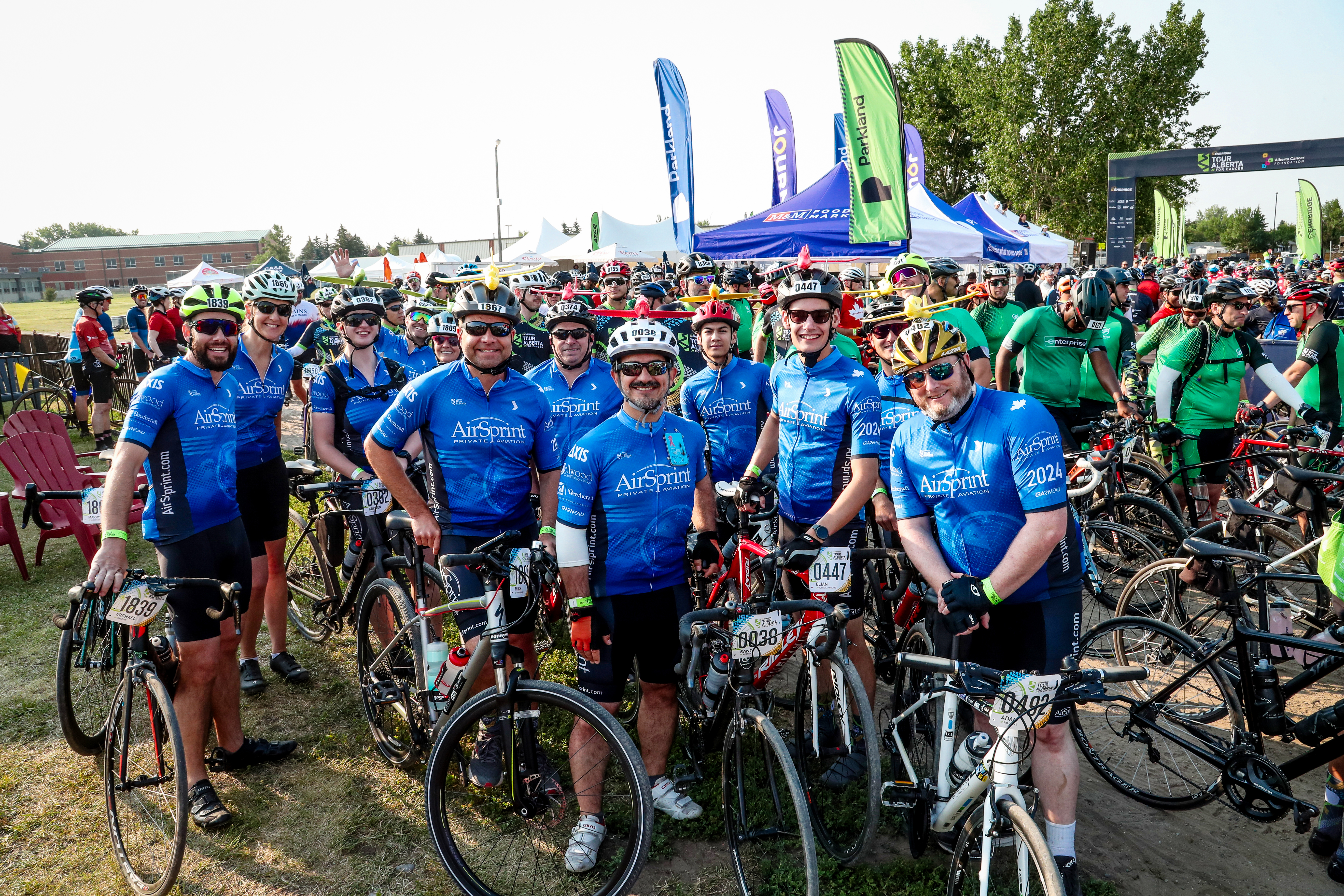 2024 Team AirSprint | Enbridge Tour Alberta for Cancer