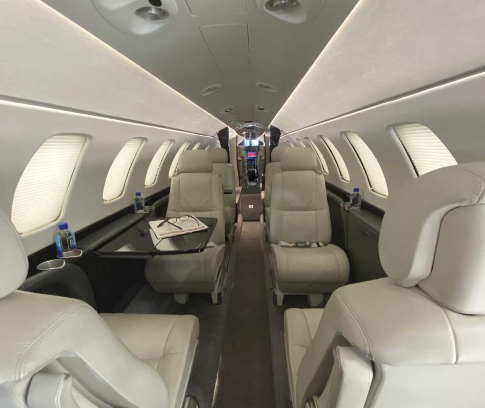 AirSprint CJ3+ interior narrow view