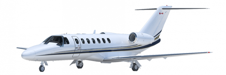 AirSprint Cj3+ airplane 3D view