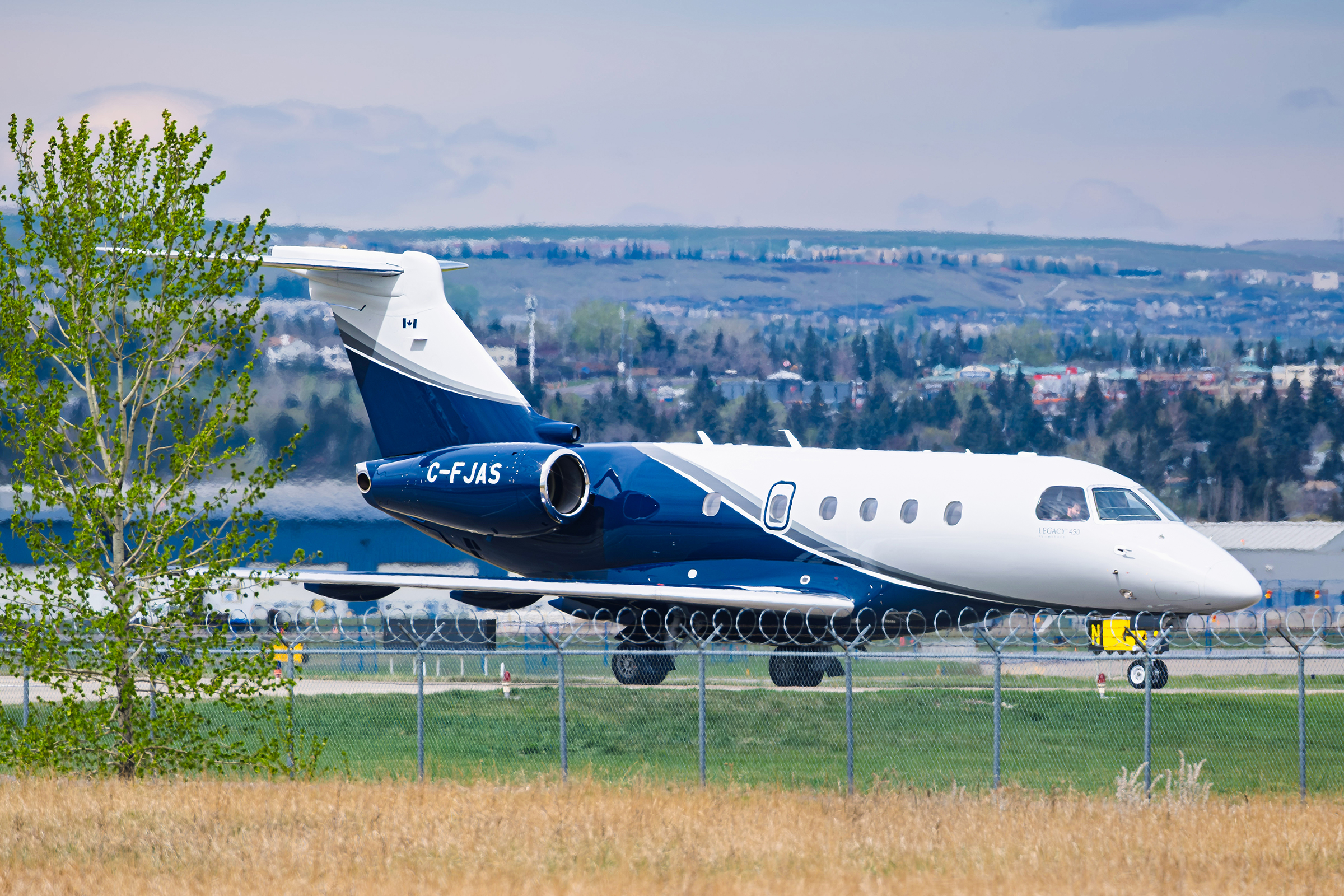 AirSprint Legacy 450 in Calgary, Alberta