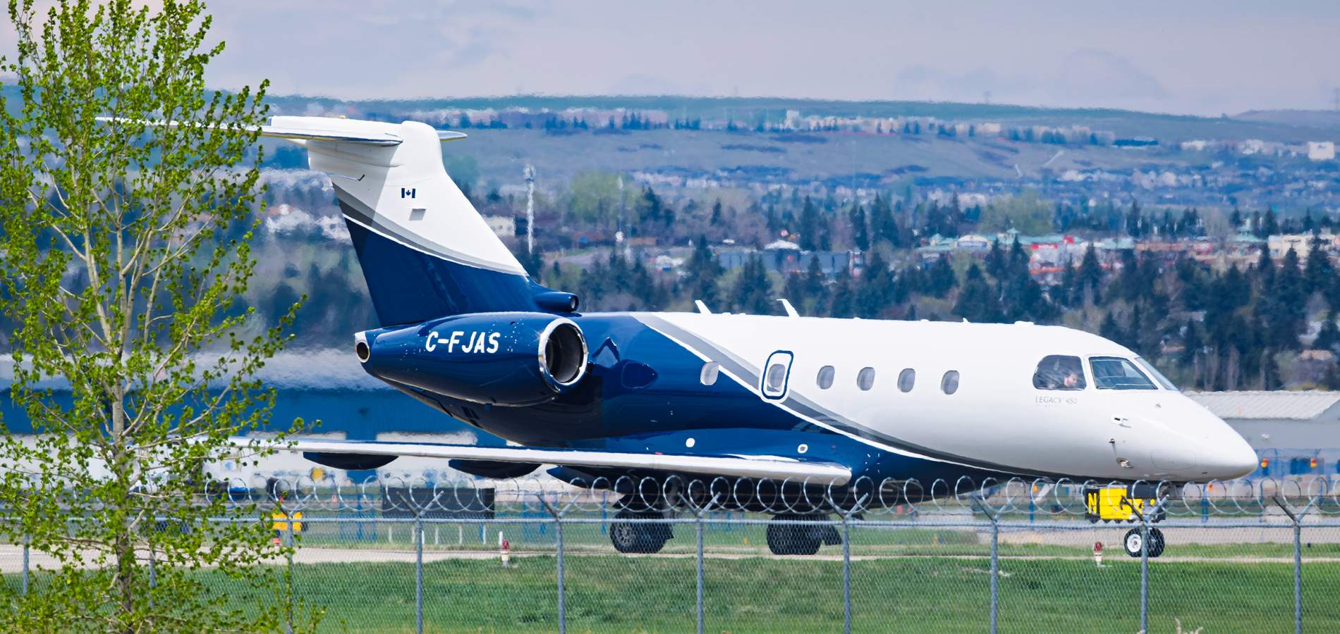 AirSprint Legacy 450 in Calgary, Alberta