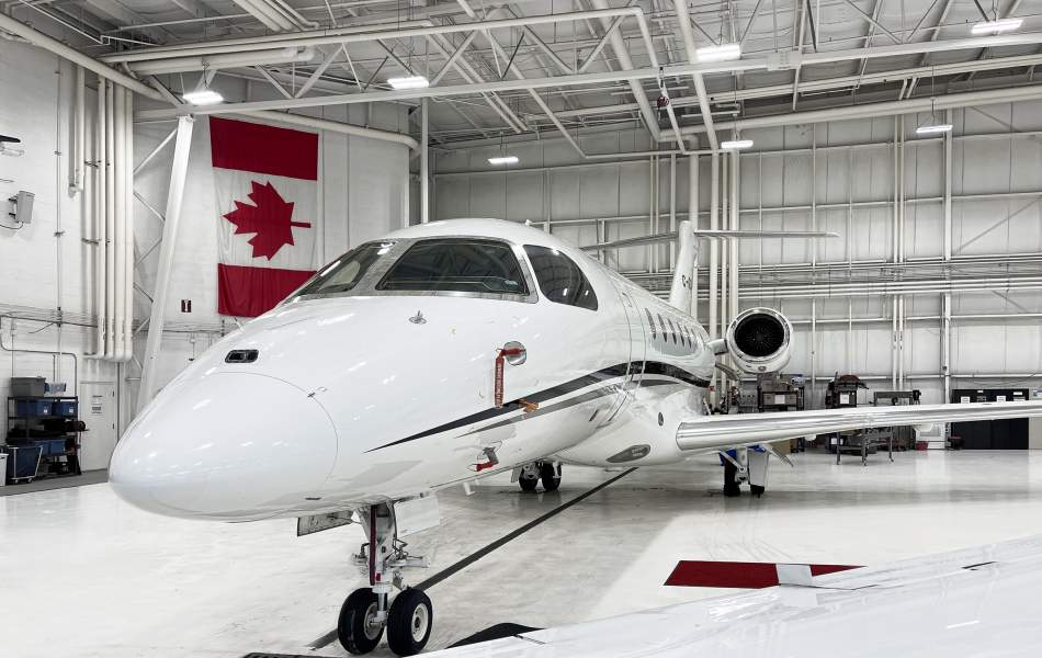 Legacy 500 | At the hangar - dans le hangar | Calgary, AB