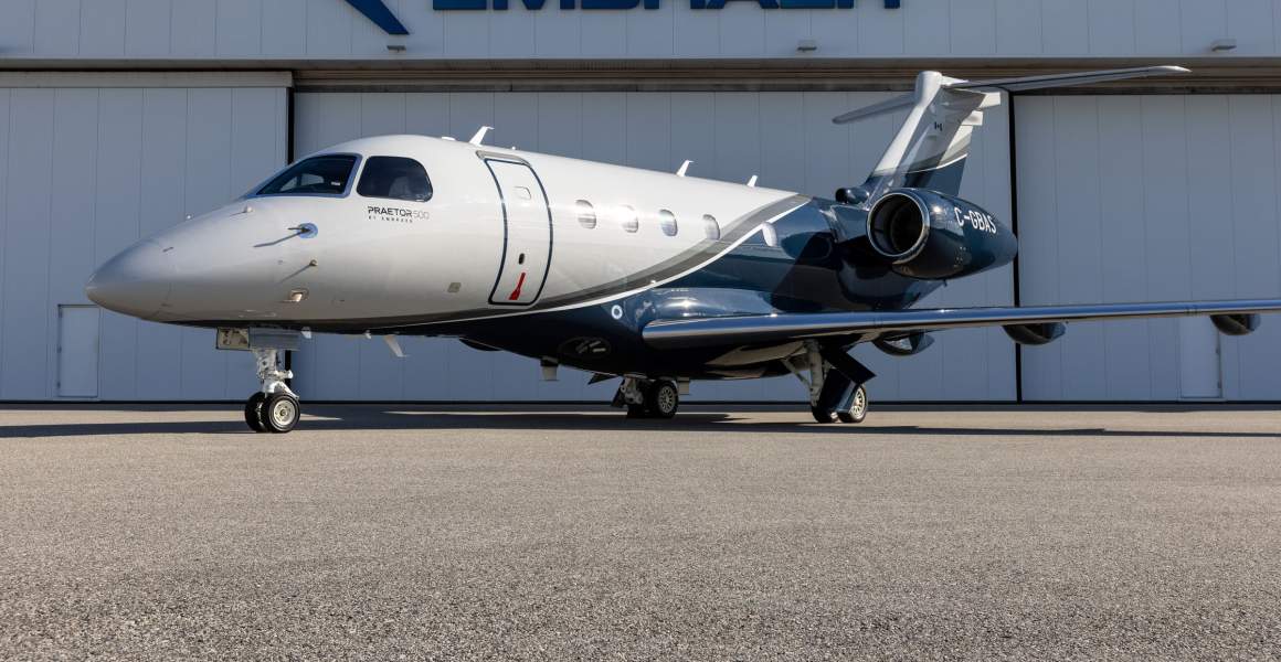 AirSprint | Embraer Praetor 500 | First in Canada