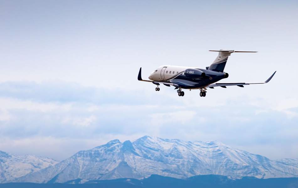 AirSprint Embraer Praetor C-GBAS | Springbank, Alberta
