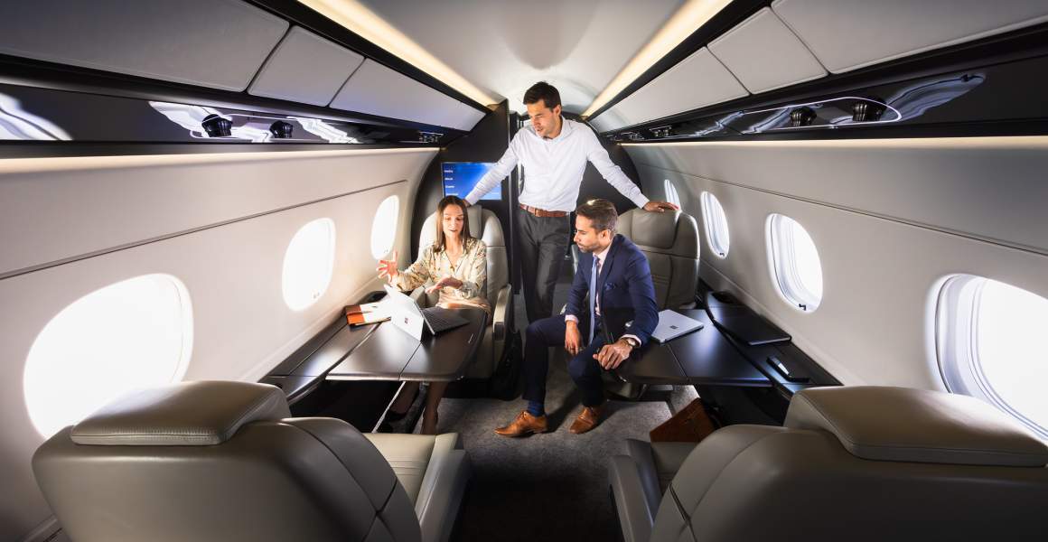 AirSprint | Flight Sharing with My Network