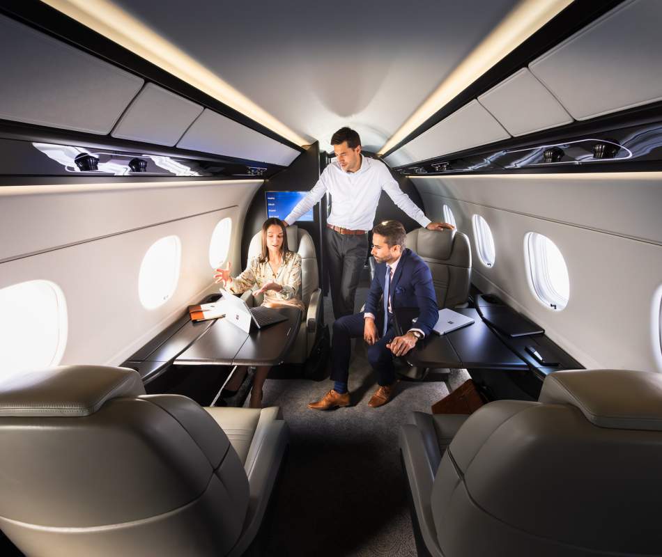 AirSprint | Flight Sharing with My Network