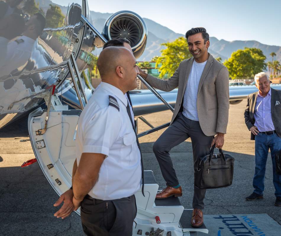 Arriving at your jet for departure | AirSprint