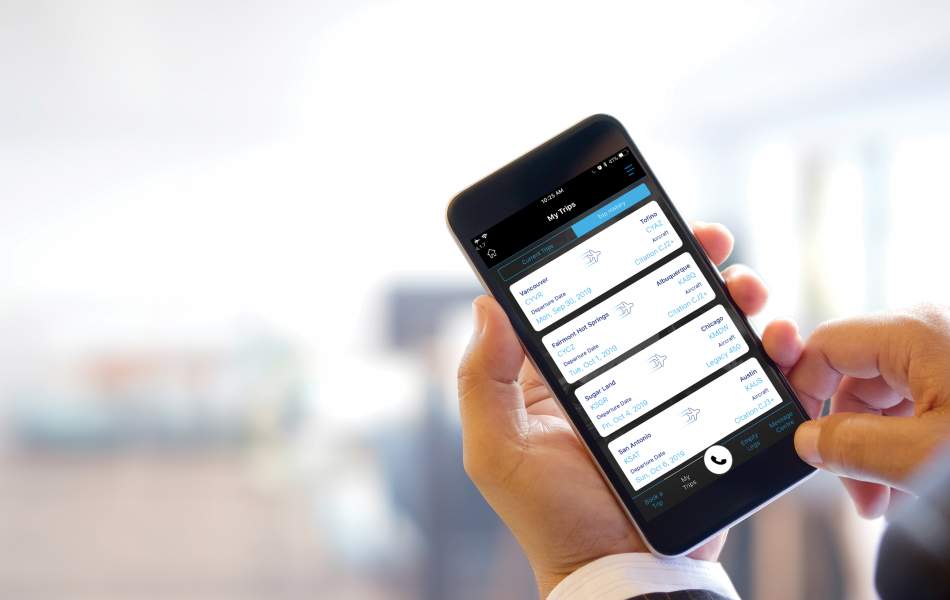 AirSprint booking experience
