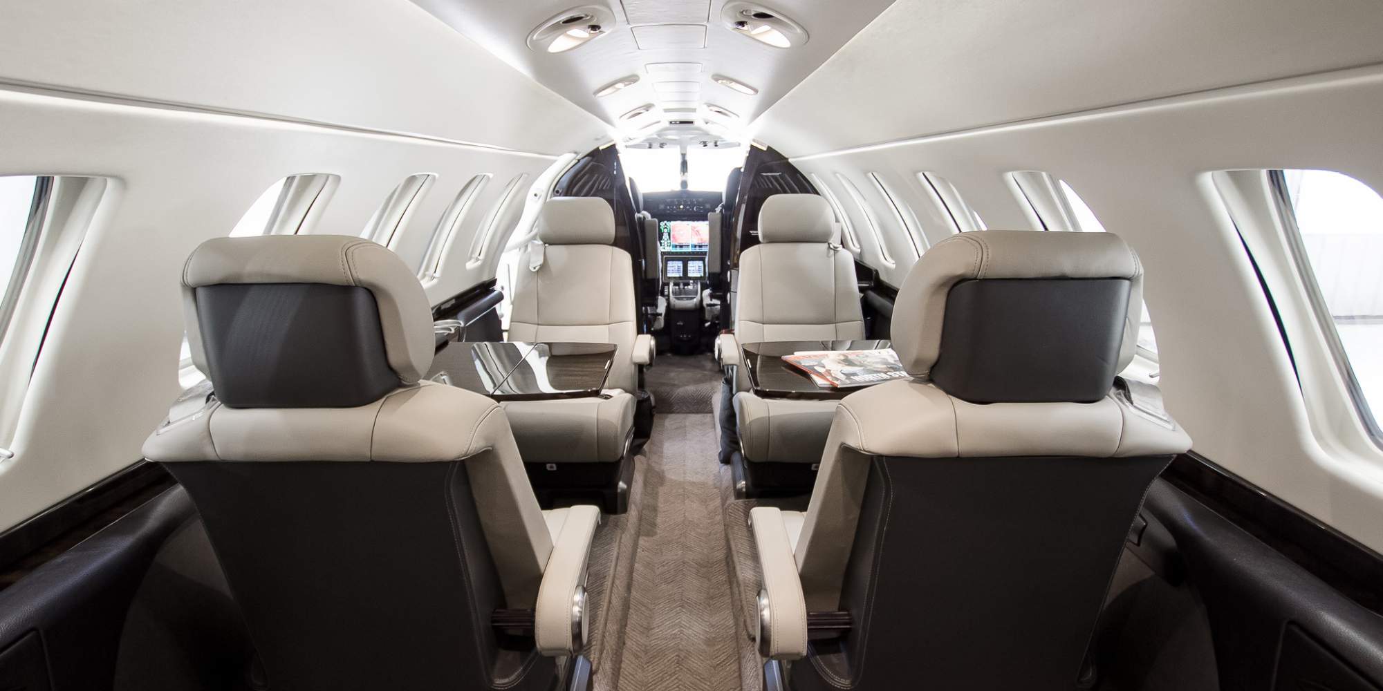 Citation CJ3+ cabin interior