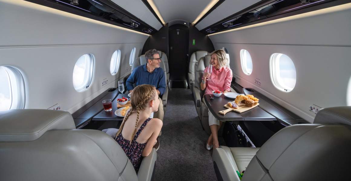 Praetor 500 | Cabin Interior - Intérieur de la cabine | Ocean Reef Club, FL