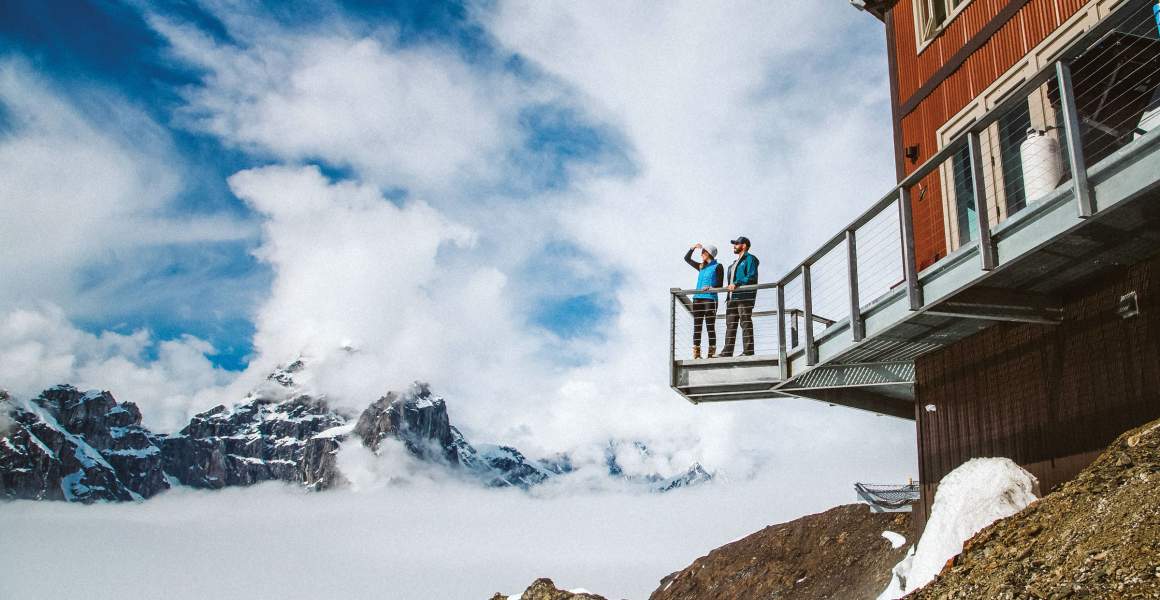 Discover as far as you can at the Sheldon Chalet.