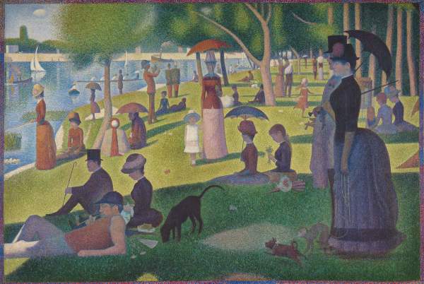 Georges-Pierre Seurat | A Sunday on La Grande Jatte–1884 | The Art Insitute of Chicago