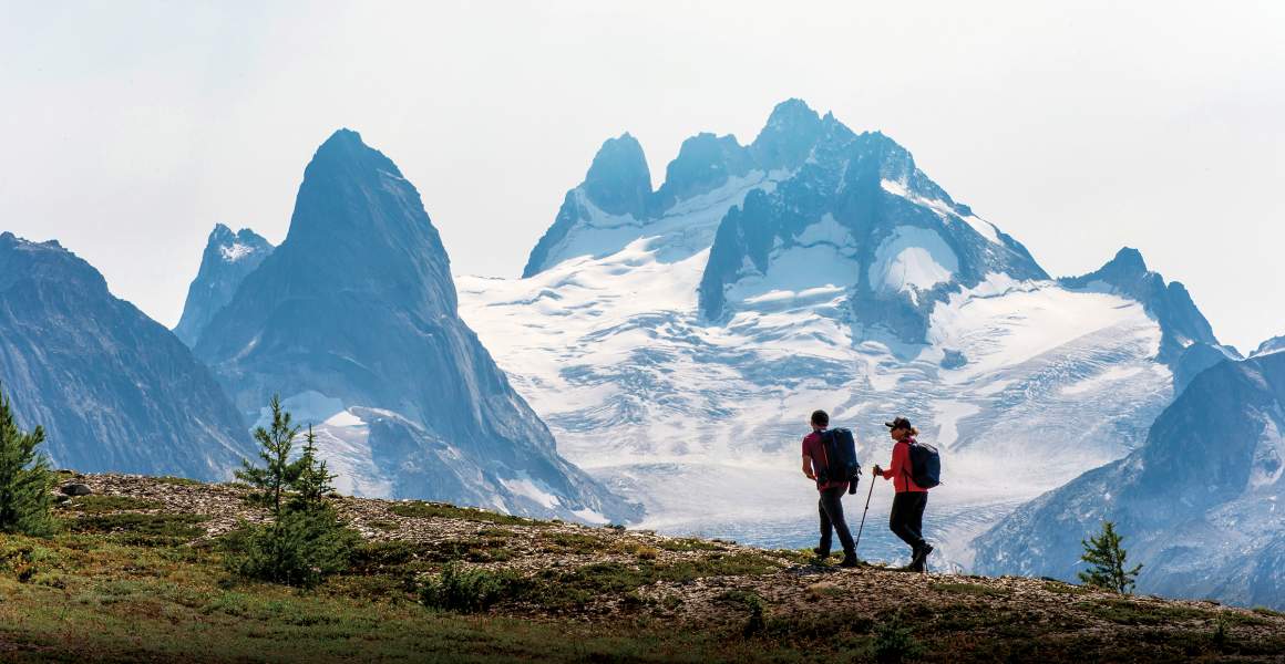 Glaciers provide a breathtaking panoramic backdrop | AirSprint Private Aviation
