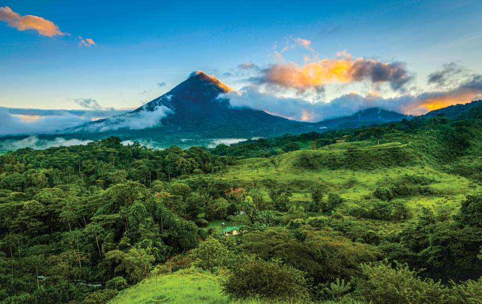View of Arenal Volcano in central Costa Rica | AirSprint