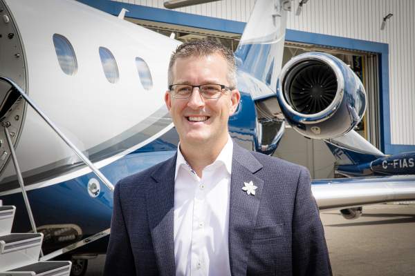 James Elian, CEO of AirSprint Private Aviation. Sept 2023