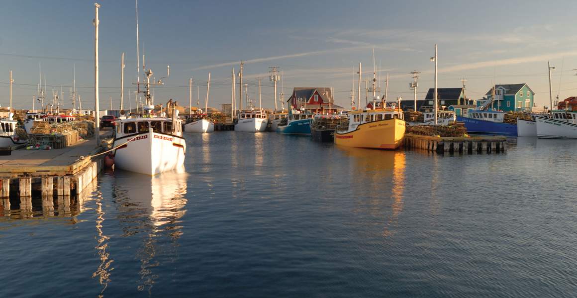 AirSprint | Sunset at the harbour