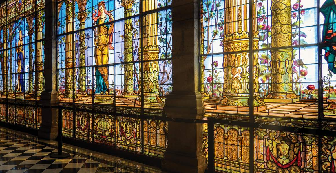 stained glass windows of chapultepec castle iStock 1437421917 RGB CCD RGB 2100pxW