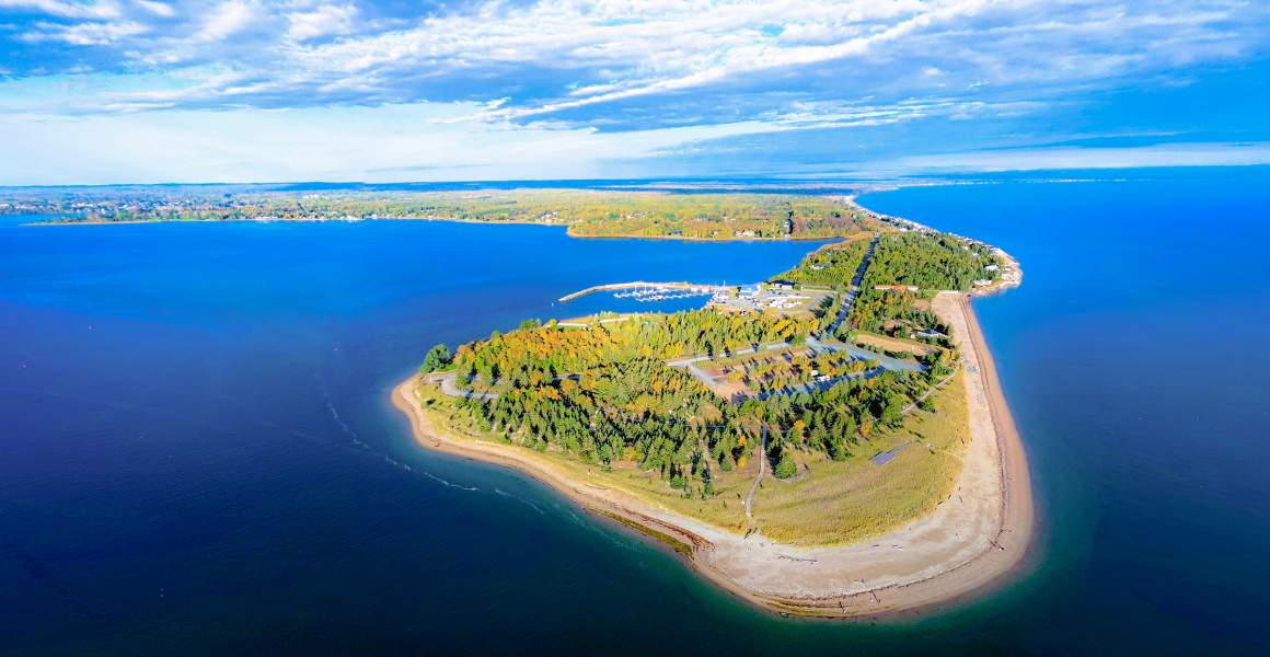 Youghall Beach in Bathurst, NB  |  AirSprint Private Aviation
