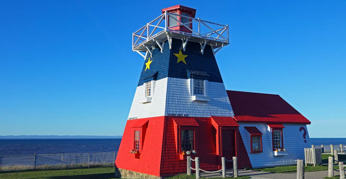 Grande-Anse Light (Visitor Centre), Grande-Anse near Bathurst, NB  |  AirSprint Private Aviation