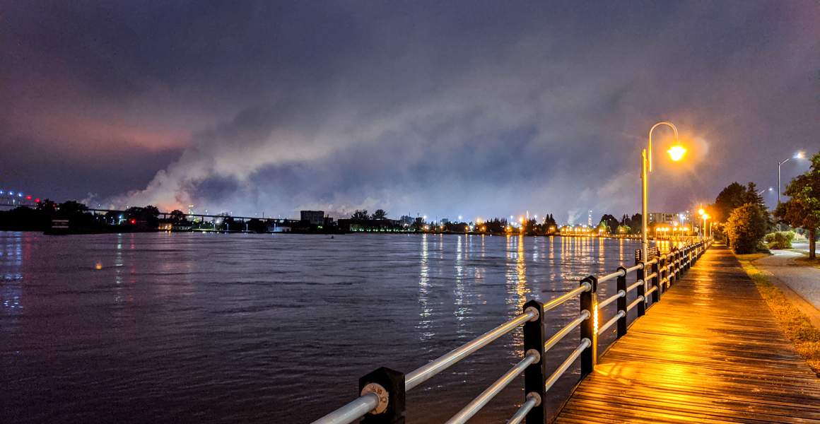Sault Ste.Marie Boardwalk at Night | Discover Sault Ste. Marie, ON | AirSprint Private Aviation